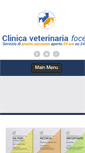 Mobile Screenshot of clinicaveterinariafoce.it